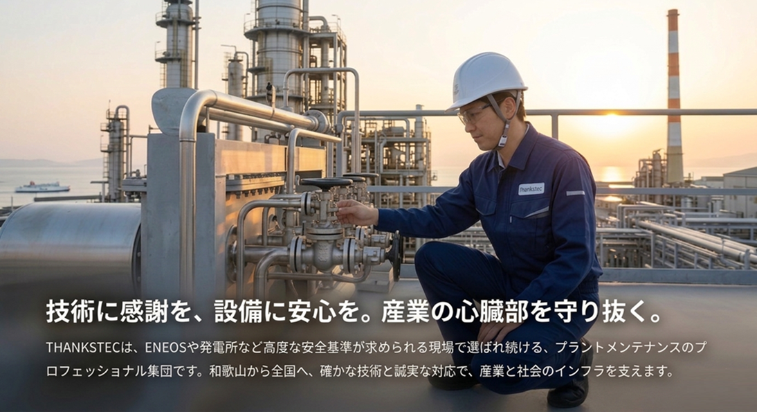 プラントメンテナンス作業風景